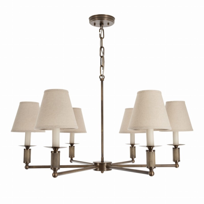 Gloria brass chandelier