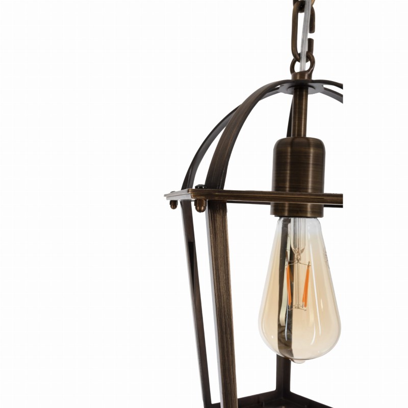 Castor brass lamp