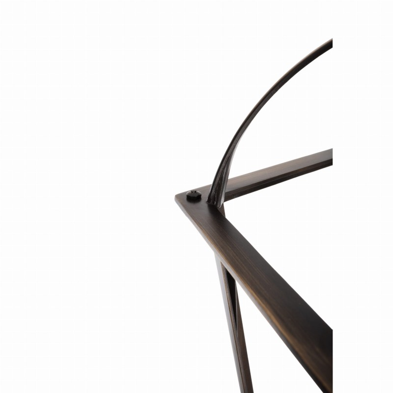 Castor brass lamp