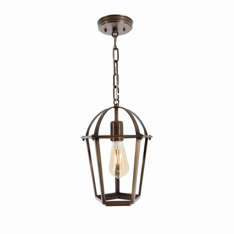 Castor brass lamp