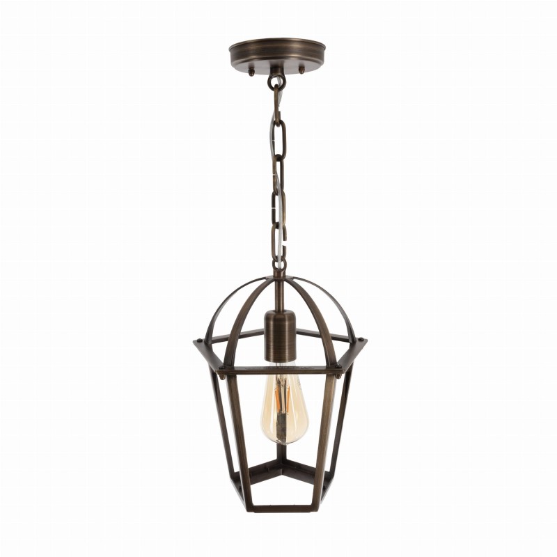 Castor brass lamp