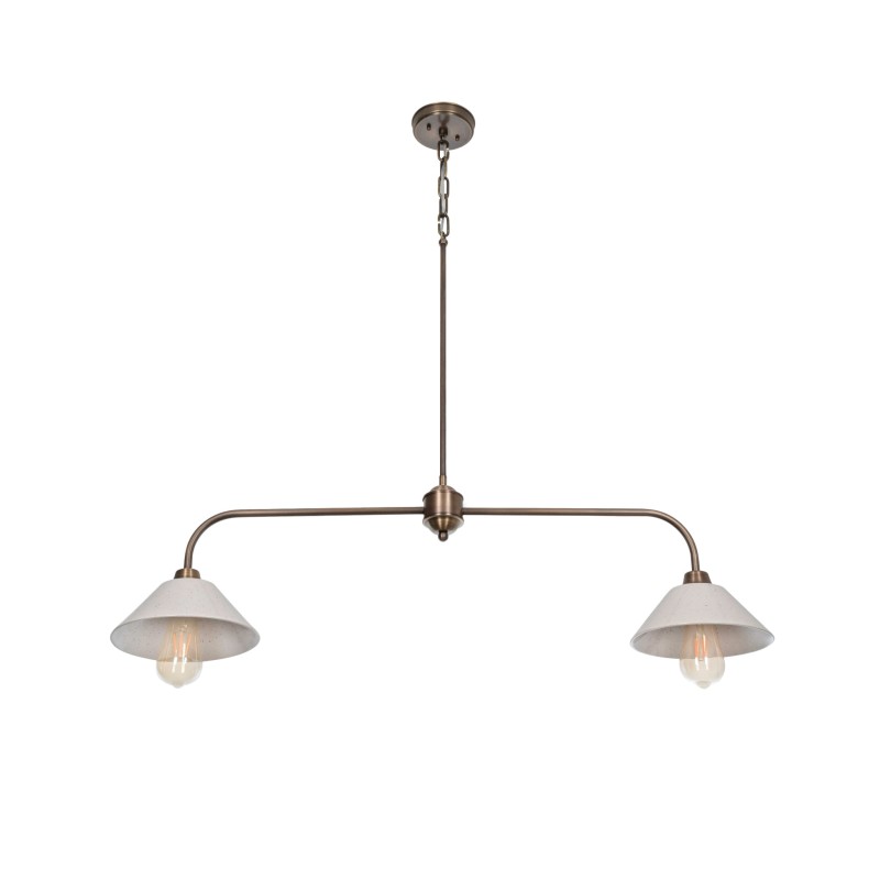 Sienna brass chandelier
