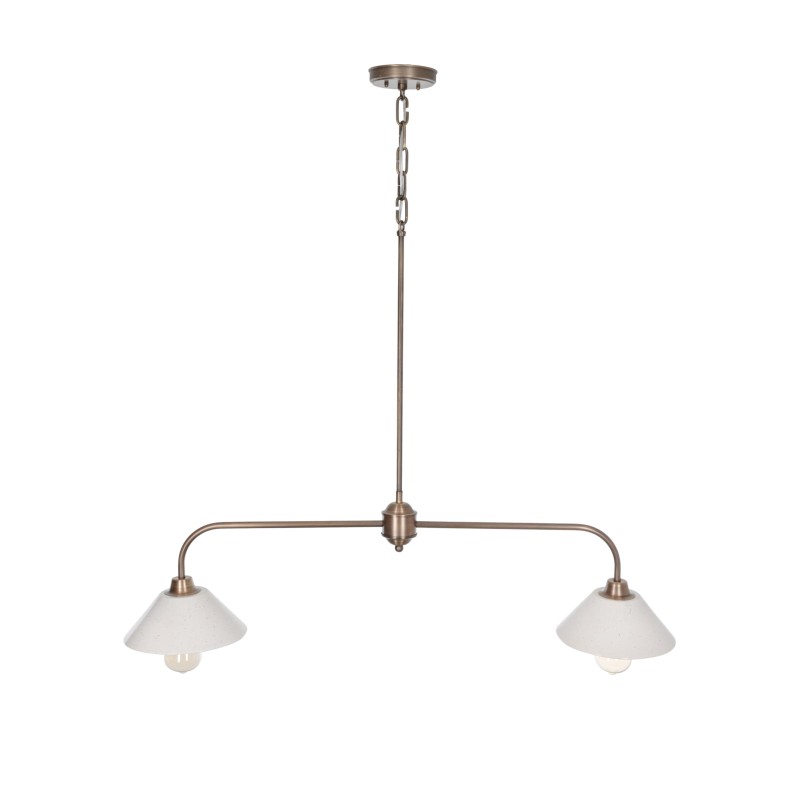 Sienna brass chandelier