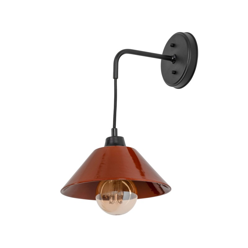 Lumo black wall lamp-CARMINE
