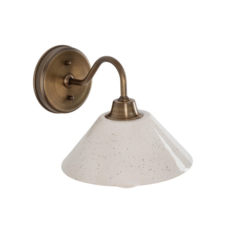 MILO Patina Wall Sconce-IVORY-wide