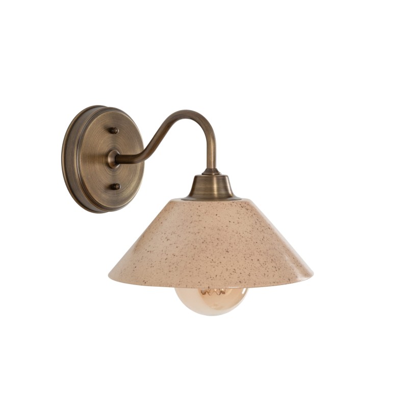 MILO Patina Wall Sconce-SANDSTONE-wide