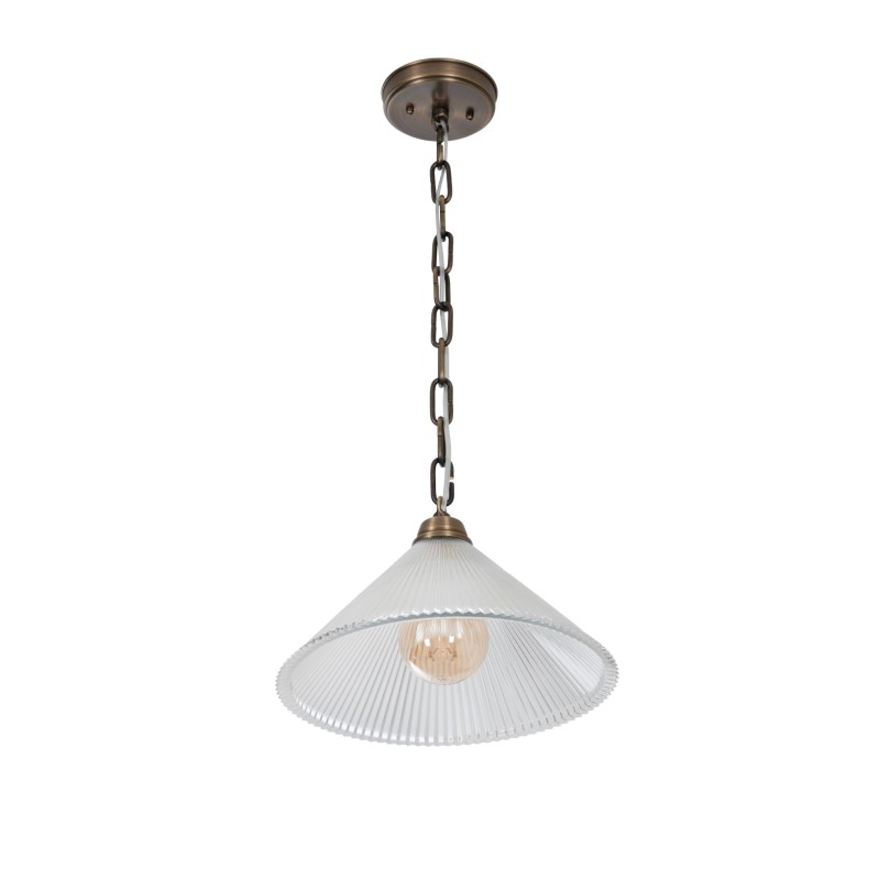 Luna brass lamp