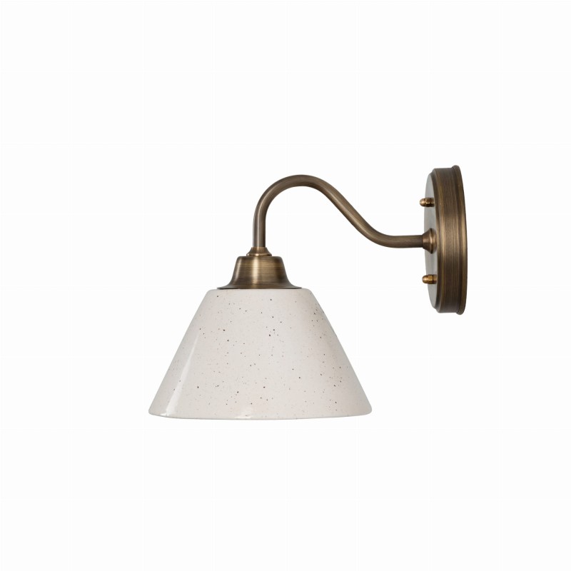 MILO Patina Wall Sconce-IVORY-slim