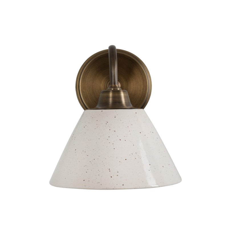 MILO Patina Wall Sconce-IVORY-slim
