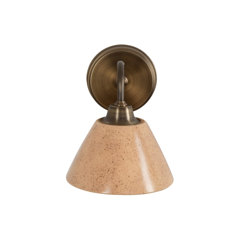 MILO Patina Wall Sconce-SANDSTONE-slim