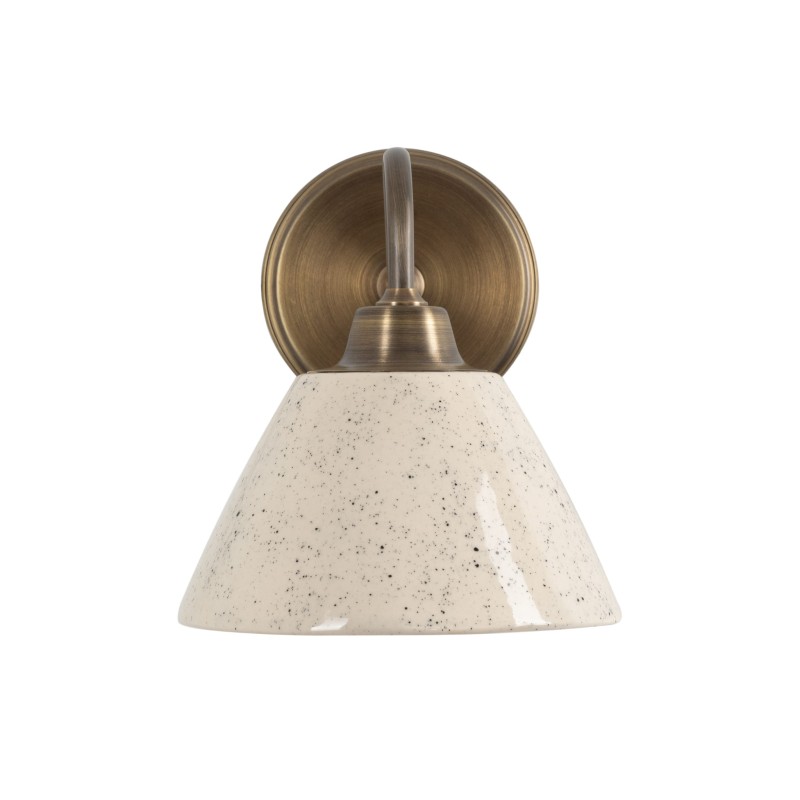 MILO Patina Wall Sconce-GRAIN-slim