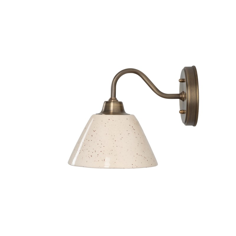 MILO Patina Wall Sconce-LATTE-slim