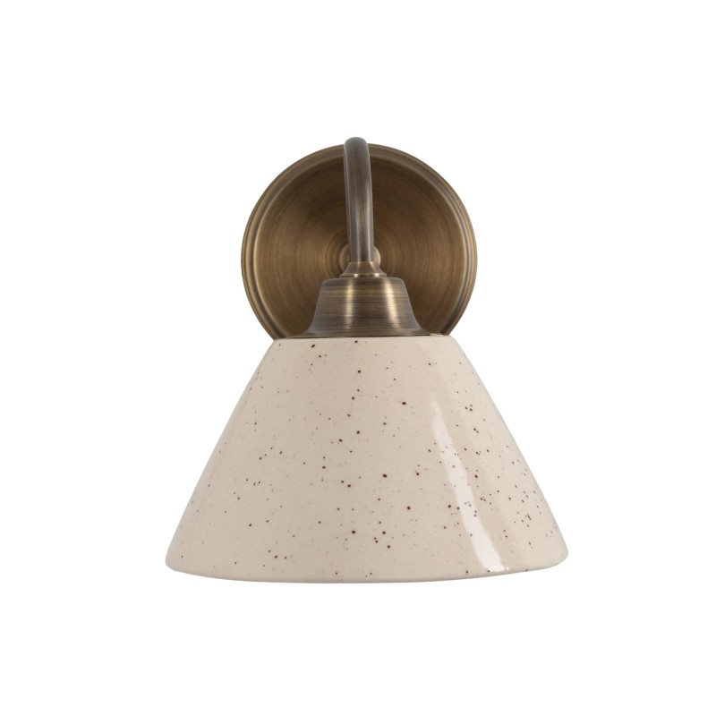 MILO Patina Wall Sconce-LATTE-slim