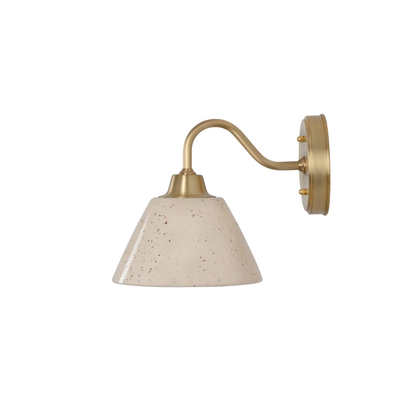 MILO Classic Wall Sconce-Latte-slim