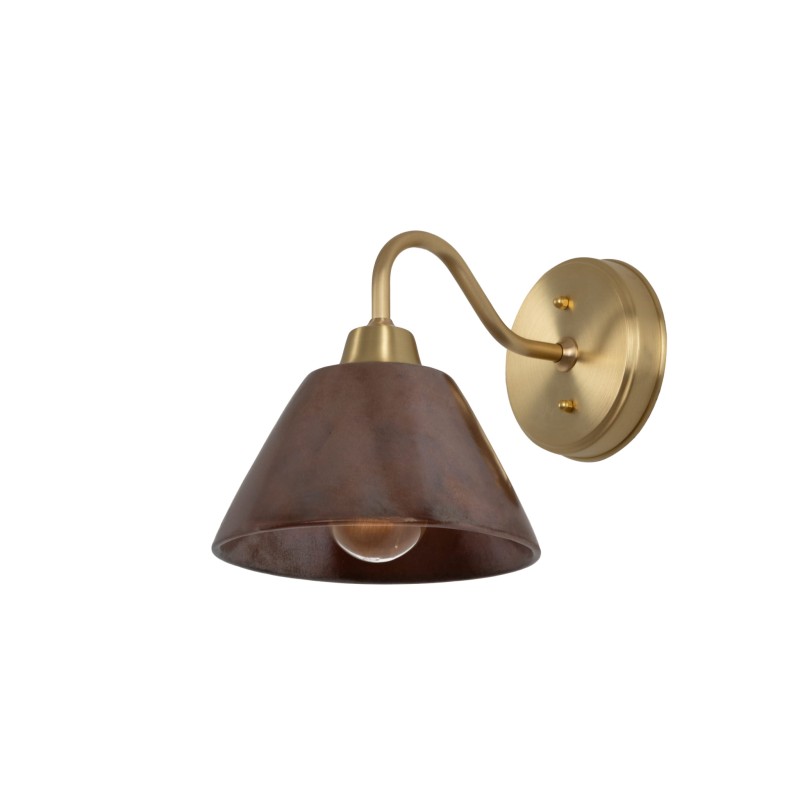 MILO Classic Wall Sconce-COPPER-slim
