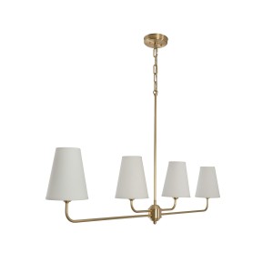 Classy Chandelier - Brushed Brass