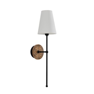 BASIC Wall Sconce, Black – Highlander Rosette