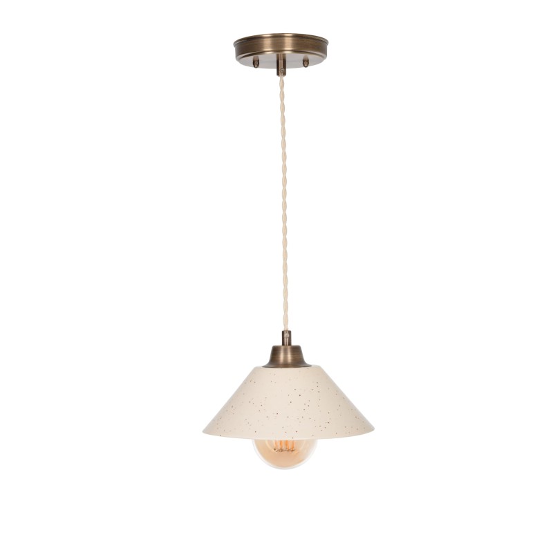 MILA Patina Lamp-Latte