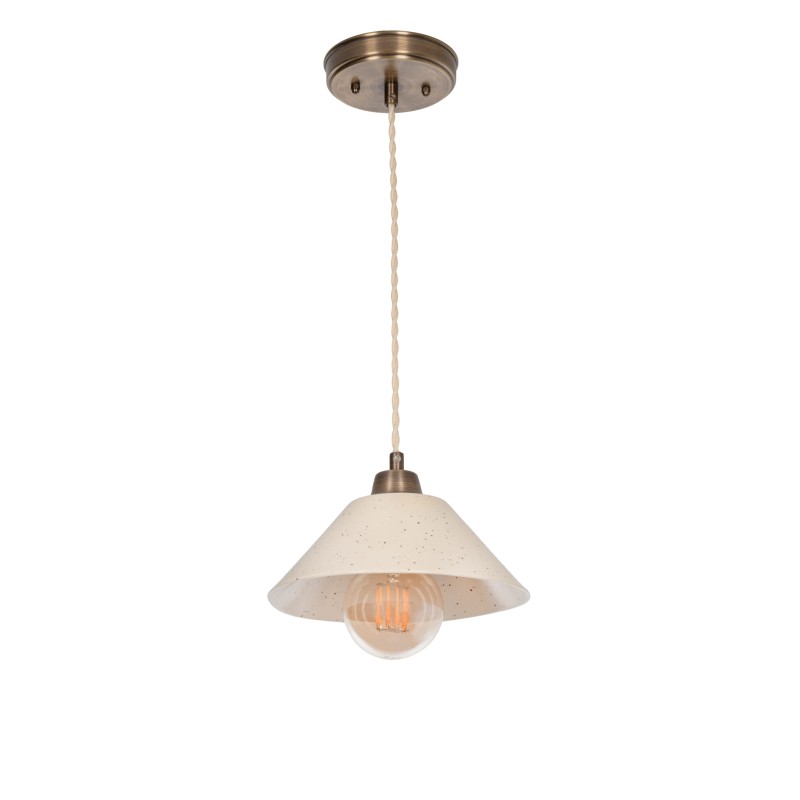 MILA Patina Lamp-Latte