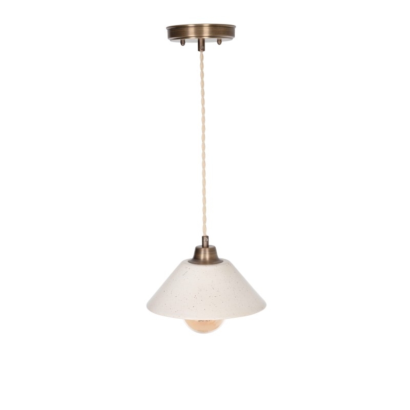 MILA Patina Lamp-Ivory