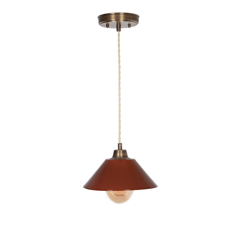 MILA Patina Lamp-Carmine