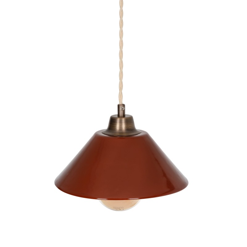 MILA Patina Lamp-Carmine