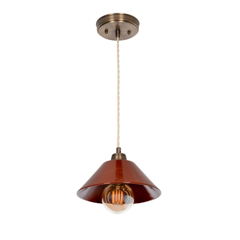 MILA Patina Lamp-Carmine