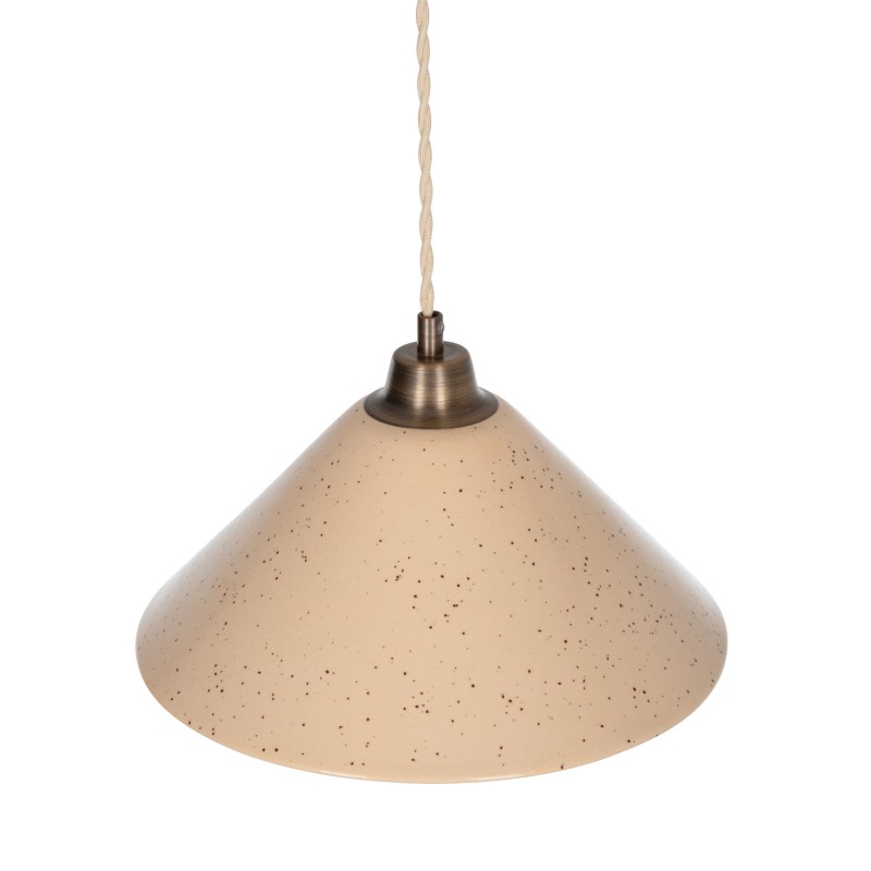 MIRA Brass Lamp, Antique Patina-SANDSTONE