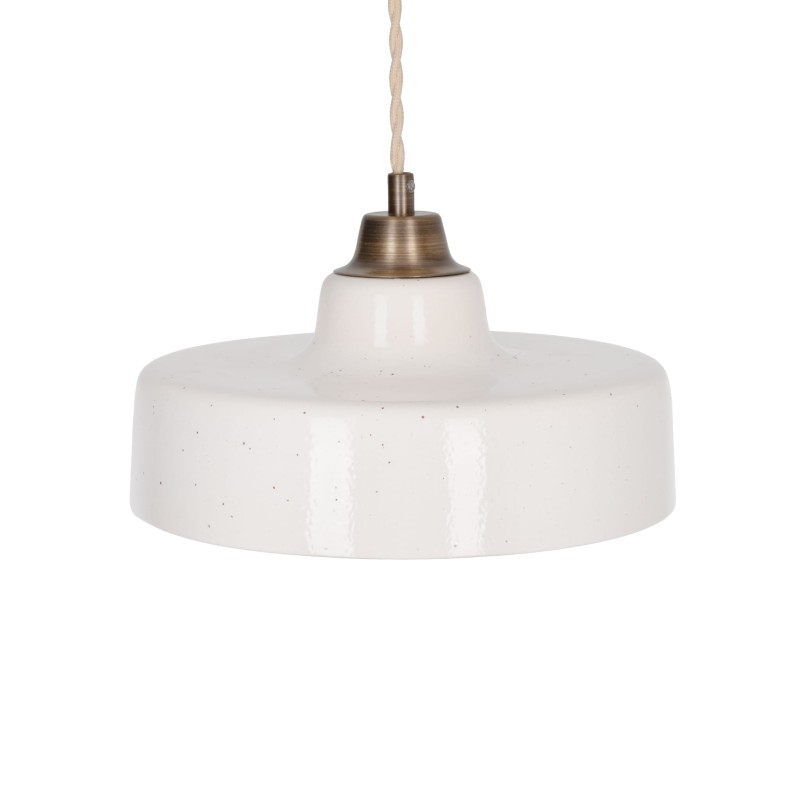 STELLA Brass Pendant Lamp – IVORY