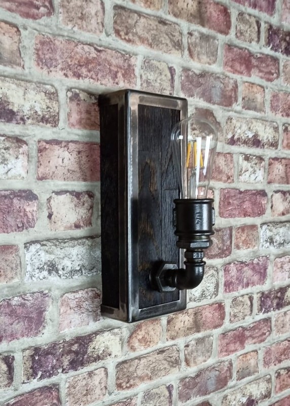 Industrial Wall Sconce Kn I1- Crafdeco