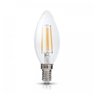 E14 4W 2200K B35 Clear LED Bulb
