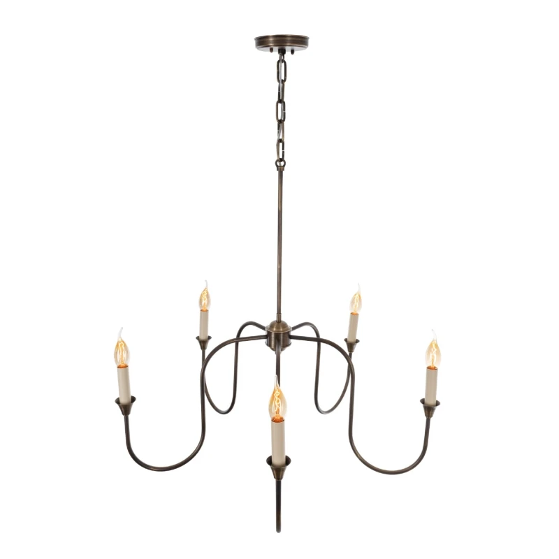 Verona Brass Lamp, Without lampshade-Crafdeco.