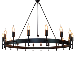 CROWN 115 18z Black Chandelier