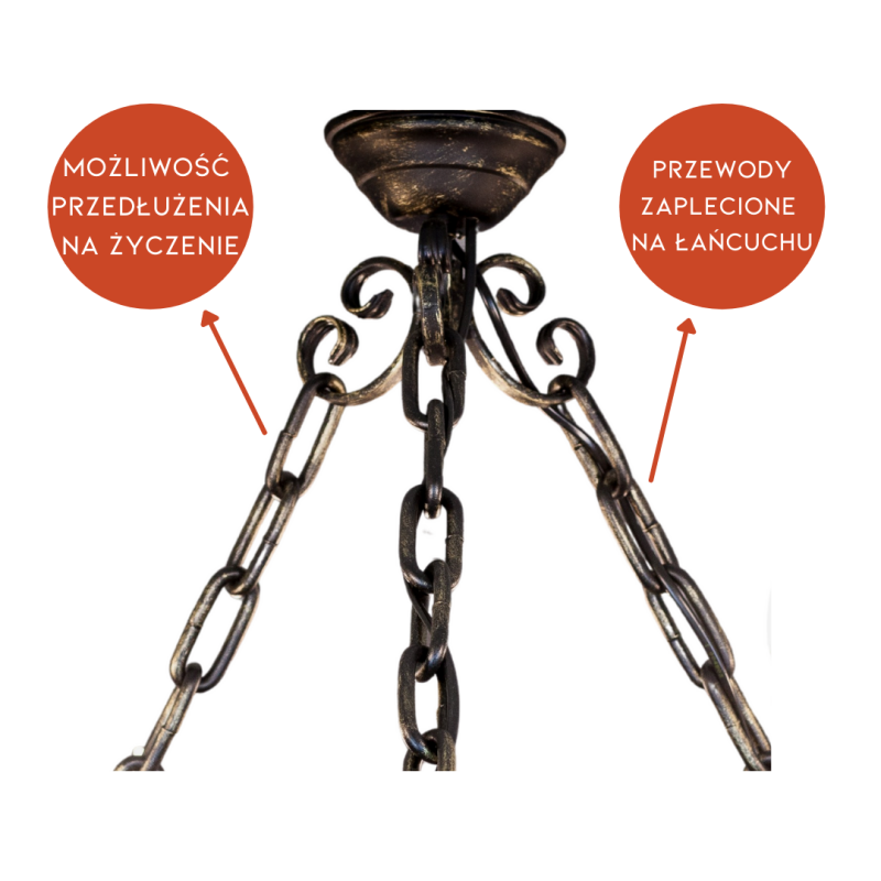 Two-Tier Wooden Circle Chandelier 60 + 110 cm - Crafdeco