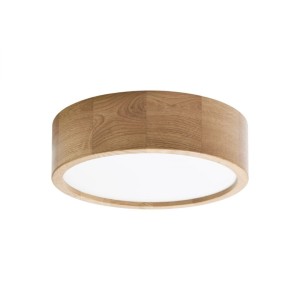 Wooden Flush Mount Ceiling Light 27.5 cm