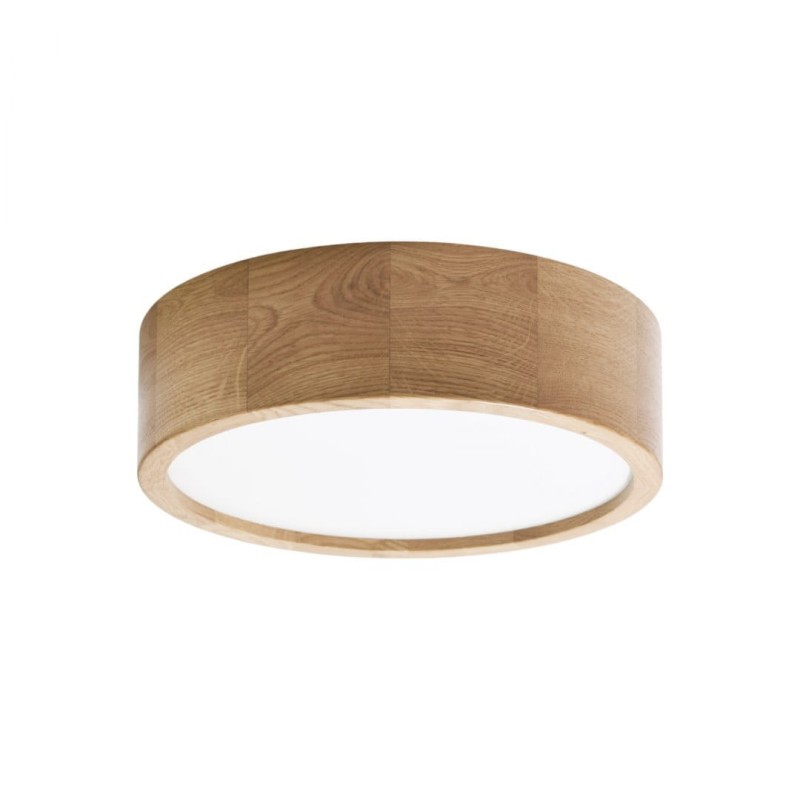 Wooden Flush Mount Ceiling Light 27.5 cm