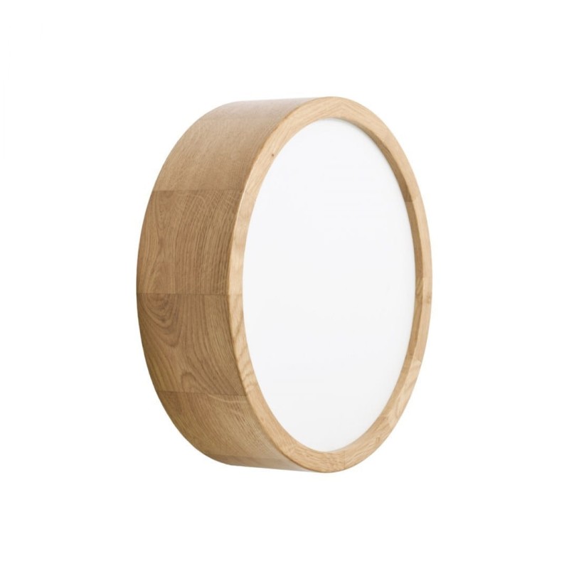 Wooden Flush Mount Ceiling Light 27.5 cm