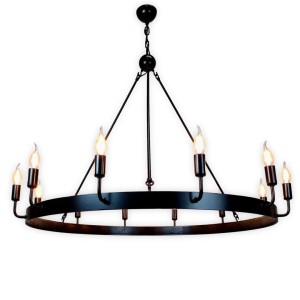 Forged Chandelier 100 12z Black